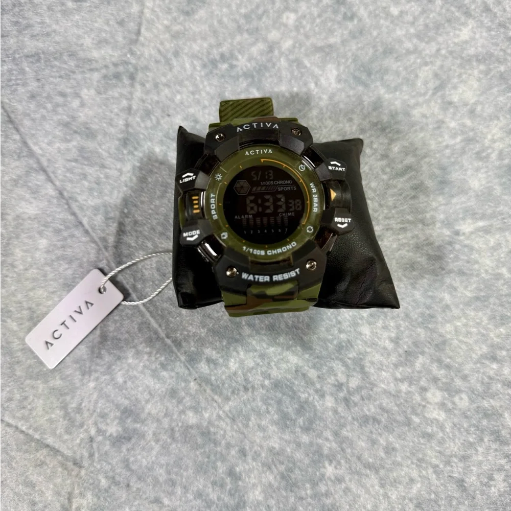 Men's Invicta Activa Digital Watch - Black and Green